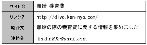 相互リンクについて